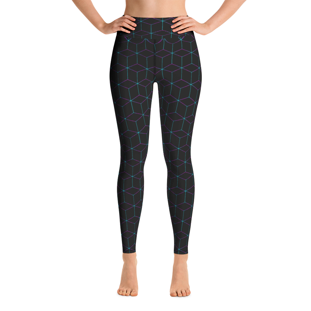 patterned yoga pants